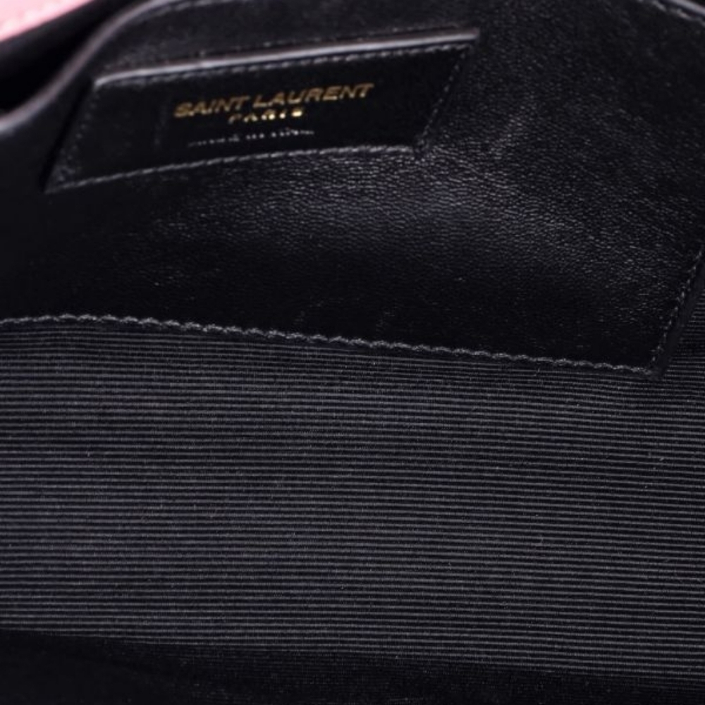 Very Rare! Authentic Ysl Saint Laurent Monogram C… - image 8